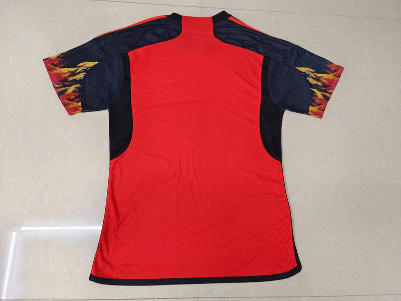 2022 Belgium Home Red Jacquard